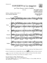 Concerto en La Maj. - F. 2 n° 1 - Score - VIVALDI - Partition